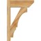 Ekena Millwork Balboa Slat Rough Sawn Outlooker, Western Red Cedar, 6"W x 16"D x 24"H OUT06X16X24BOA06RWR - alternate 2